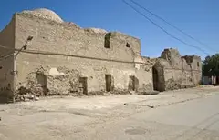 Archaeological site of the "Tosh Saray" madrasah