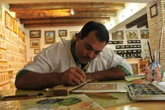 Davlat Toshev's School of Miniature