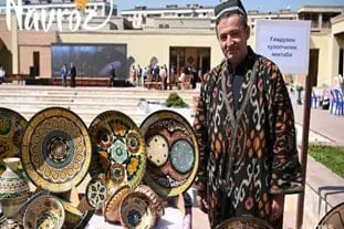 THE WORKSHOP OF THE PEOPLE'S MASTER OF UZBEKISTAN ABDULLA NARZULLAYEV IN GIJDUVAN AND THE JAMJAM HOUSE-MUSEUM OF CERAMICALS AND EMAILERS